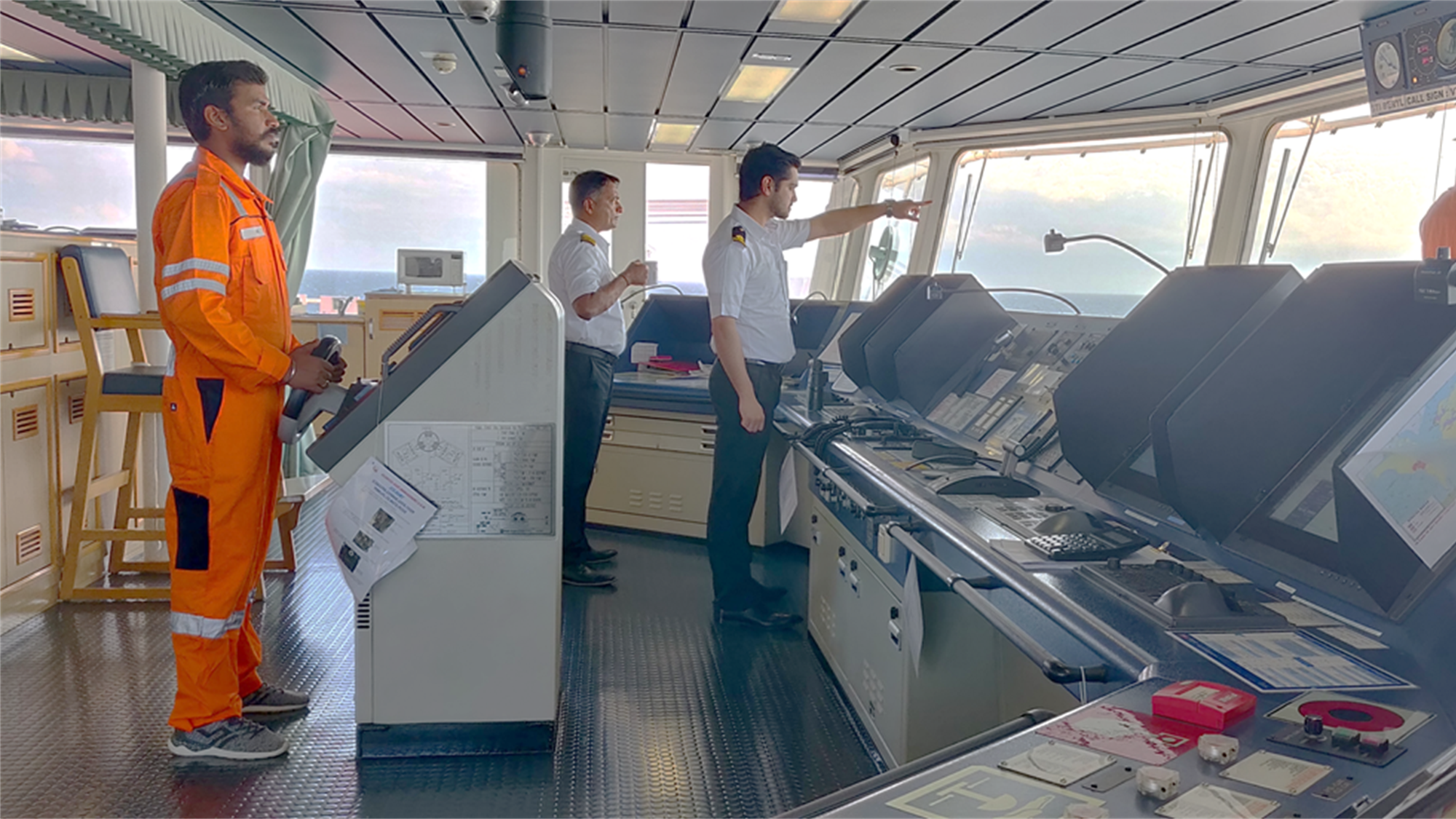 Stripes Academy maritime bridge simulator training